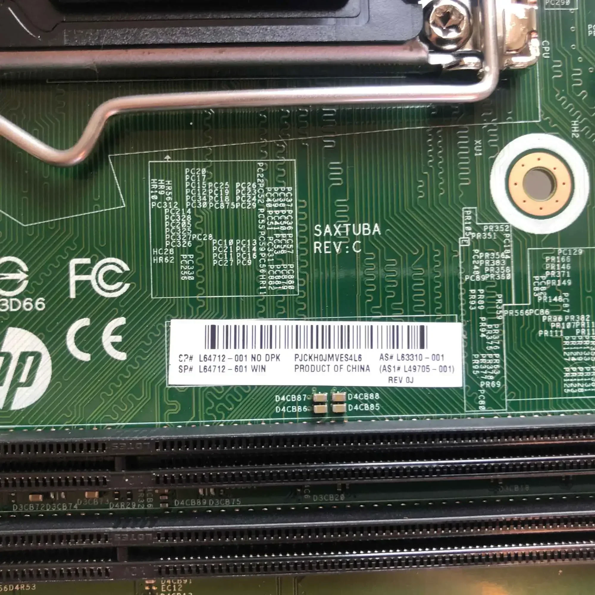 L64712-001 L64712-601 Материнская плата для ноутбука HP ProDesk 400 G6 SFF Материнская плата DDR3 протестирована
L64712-001 L64712-601 Материнская плата для ноутбука HP ProDesk 400 G6 SFF Материнская плата DDR3 протестирована