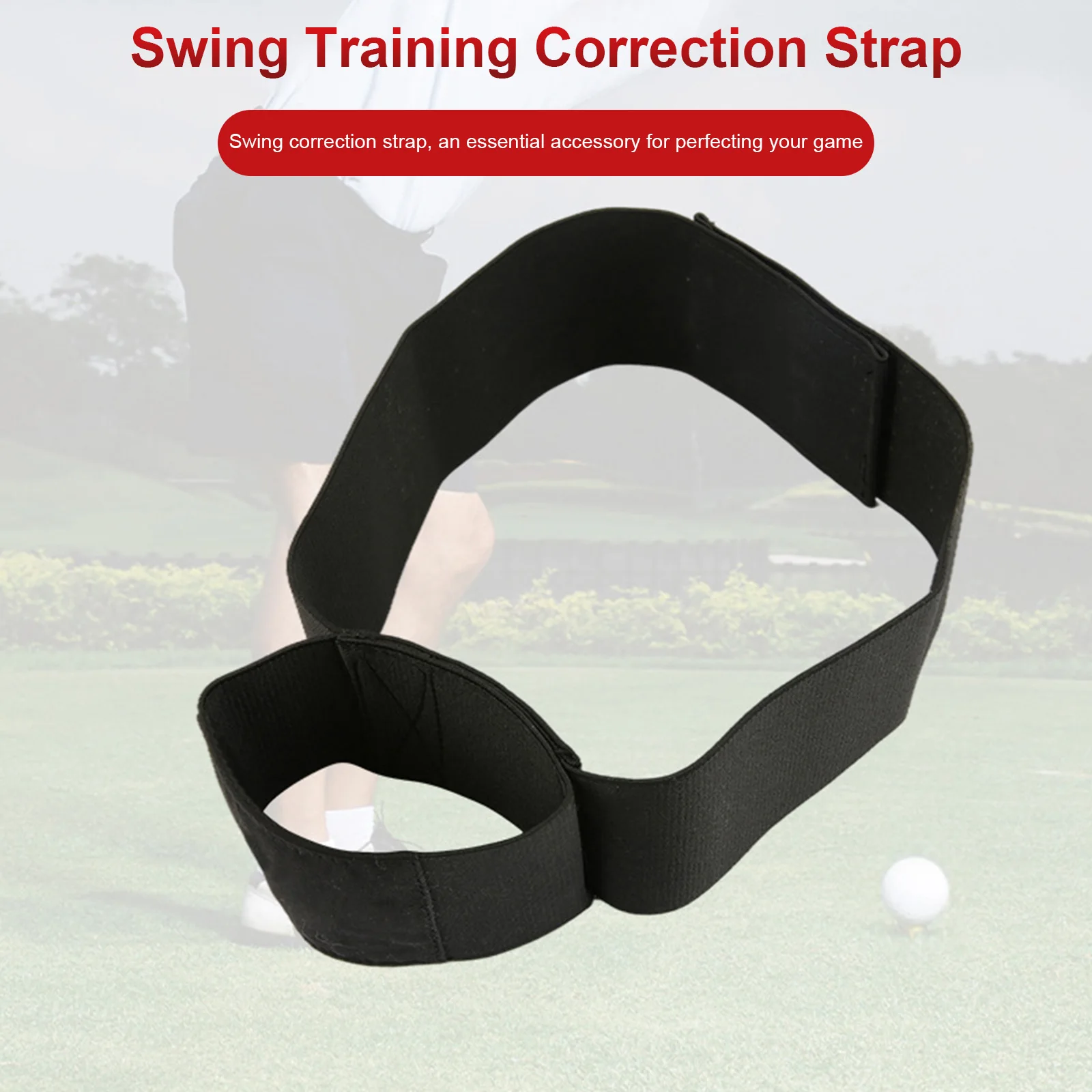 Golf Rope Swing Trainer Adjustable Golf Trainer Swing Aid 81x8.1x0.3cm Elastic Gesture Alignment for Men Women Beginners
Golf Rope Swing Trainer Adjustable Golf Trainer Swing Aid 81x8.1x0.3cm Elastic Gesture Alignment for Men Women Beginners