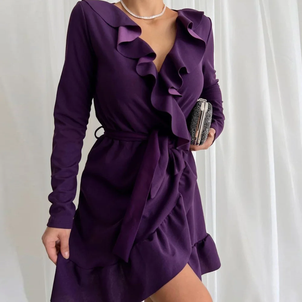 Mignon Satin A-line Sweetheart Short Populer Prom Gown Ruffle Knee-length Formal Elegant Evening Party Dress for Women 2023
Mignon Satin A-line Sweetheart Short Populer Prom Gown Ruffle Knee-length Formal Elegant Evening Party Dress for Women 2023