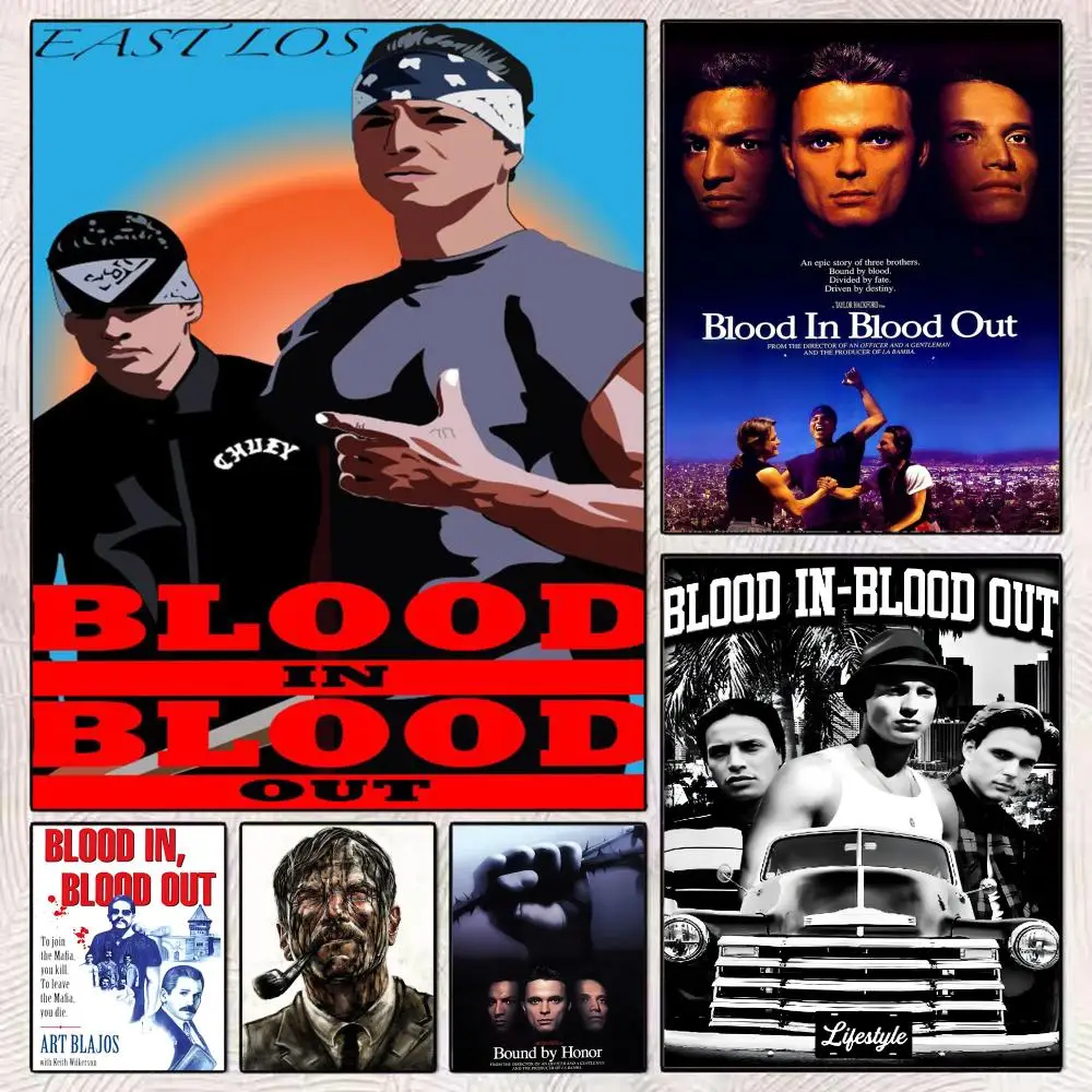 B-Blood in Blood Out Movie Poster HD Art Mural Wallart Waterproof Vintage Print Decor for Home Decoration DIY Durable
B-Blood in Blood Out Movie Poster HD Art Mural Wallart Waterproof Vintage Print Decor for Home Decoration DIY Durable