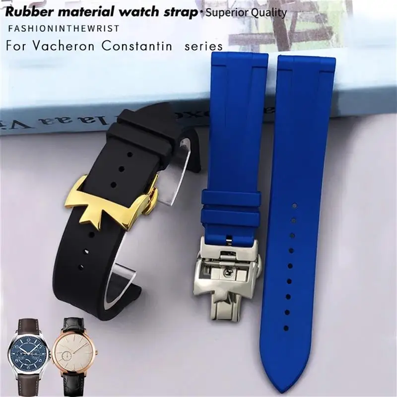 SCHIK 20mm 21mm 22mm Fluoros Rubber Watchband Fit for Vacheron Constantin Red Blue Black Waterproof Soft Watch Strap Bracelet
SCHIK 20mm 21mm 22mm Fluoros Rubber Watchband Fit for Vacheron Constantin Red Blue Black Waterproof Soft Watch Strap Bracelet