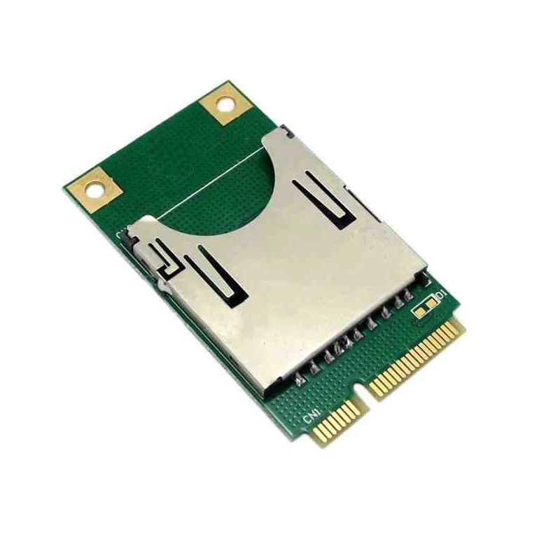 Адаптер интерфейса Mini PCI-E к SD-карте Карта адаптера mPCIe к SD-карте
Адаптер интерфейса Mini PCI-E к SD-карте Карта адаптера mPCIe к SD-карте