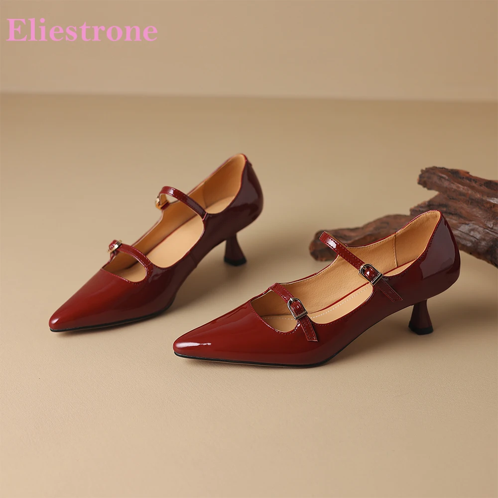 2025 Quality Genuine Leather Black Wine Red Women Pumps Sexy High Thin Heels Office Lady Shoes Plus Big Small Size 31 43 47
2025 Quality Genuine Leather Black Wine Red Women Pumps Sexy High Thin Heels Office Lady Shoes Plus Big Small Size 31 43 47