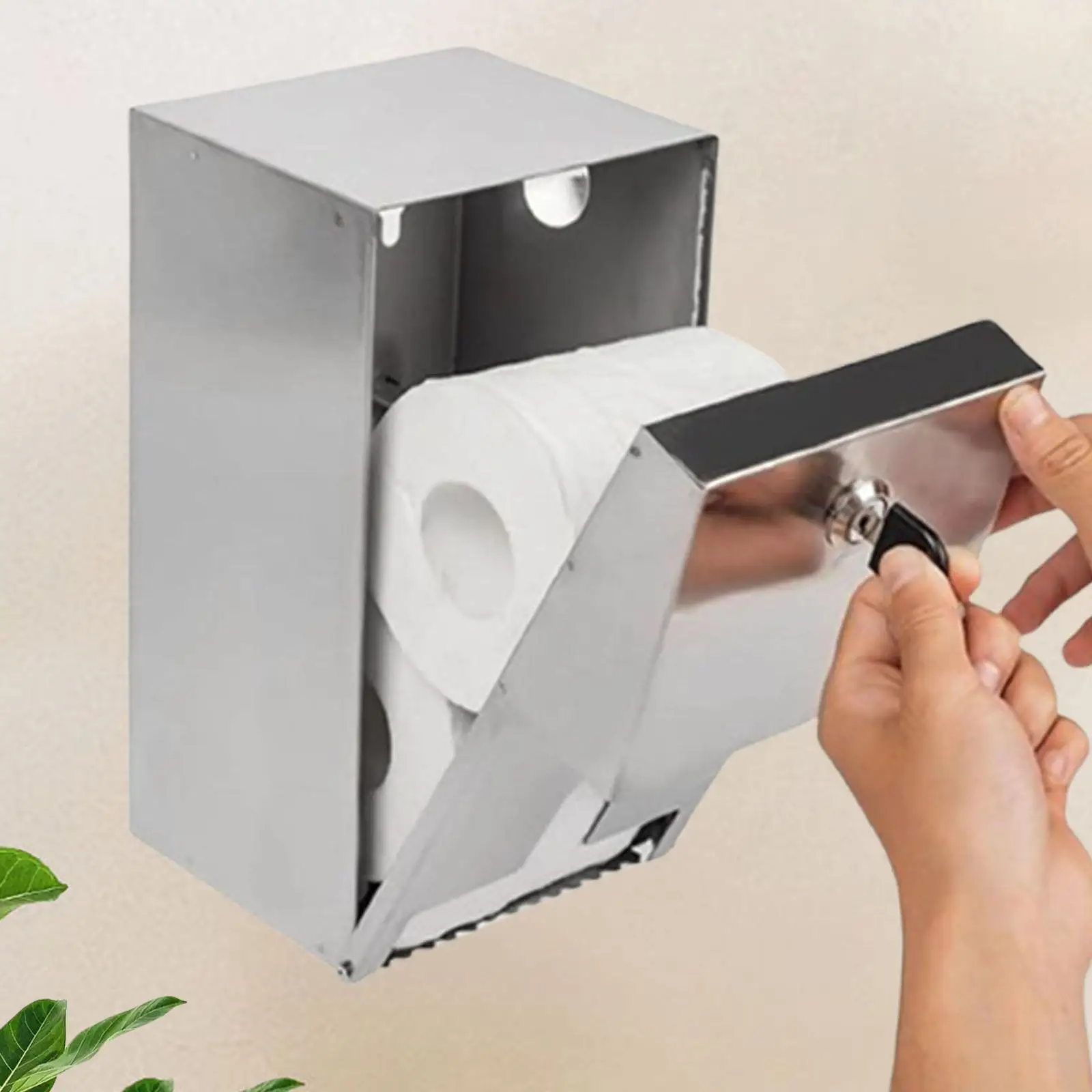 Public Toilet Paper Dispenser Tissue Holder Heavy Duty Roll Paper Holder Toilet Paper Organizer for Malls Residential Hotel
Public Toilet Paper Dispenser Tissue Holder Heavy Duty Roll Paper Holder Toilet Paper Organizer for Malls Residential Hotel