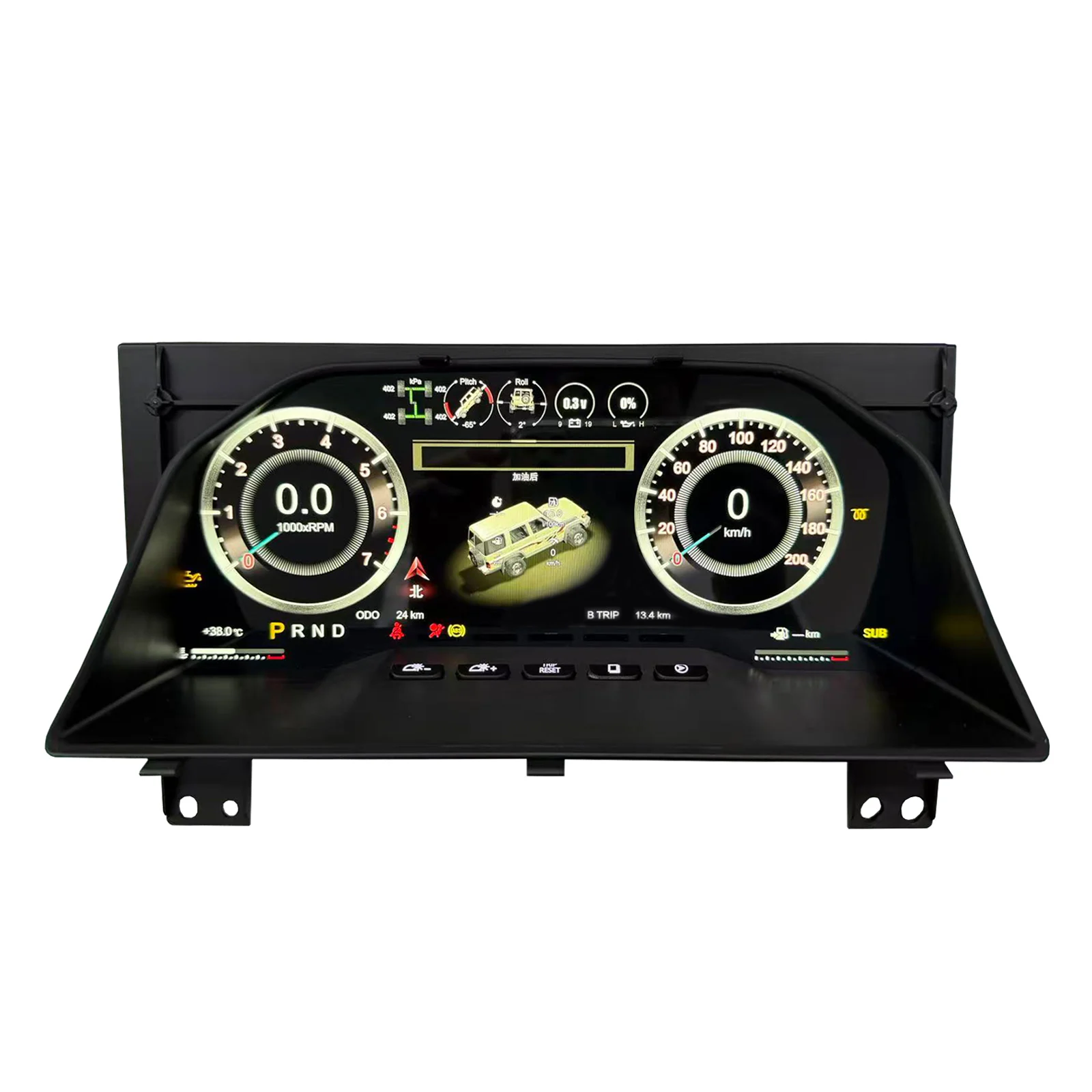 LCD Instrument Cluster For Toyota LC70 71 72 74 75 76 77 78 79 2007-2024 Digital Dashboard Speedometers Virtual Cockpit Panel
LCD Instrument Cluster For Toyota LC70 71 72 74 75 76 77 78 79 2007-2024 Digital Dashboard Speedometers Virtual Cockpit Panel