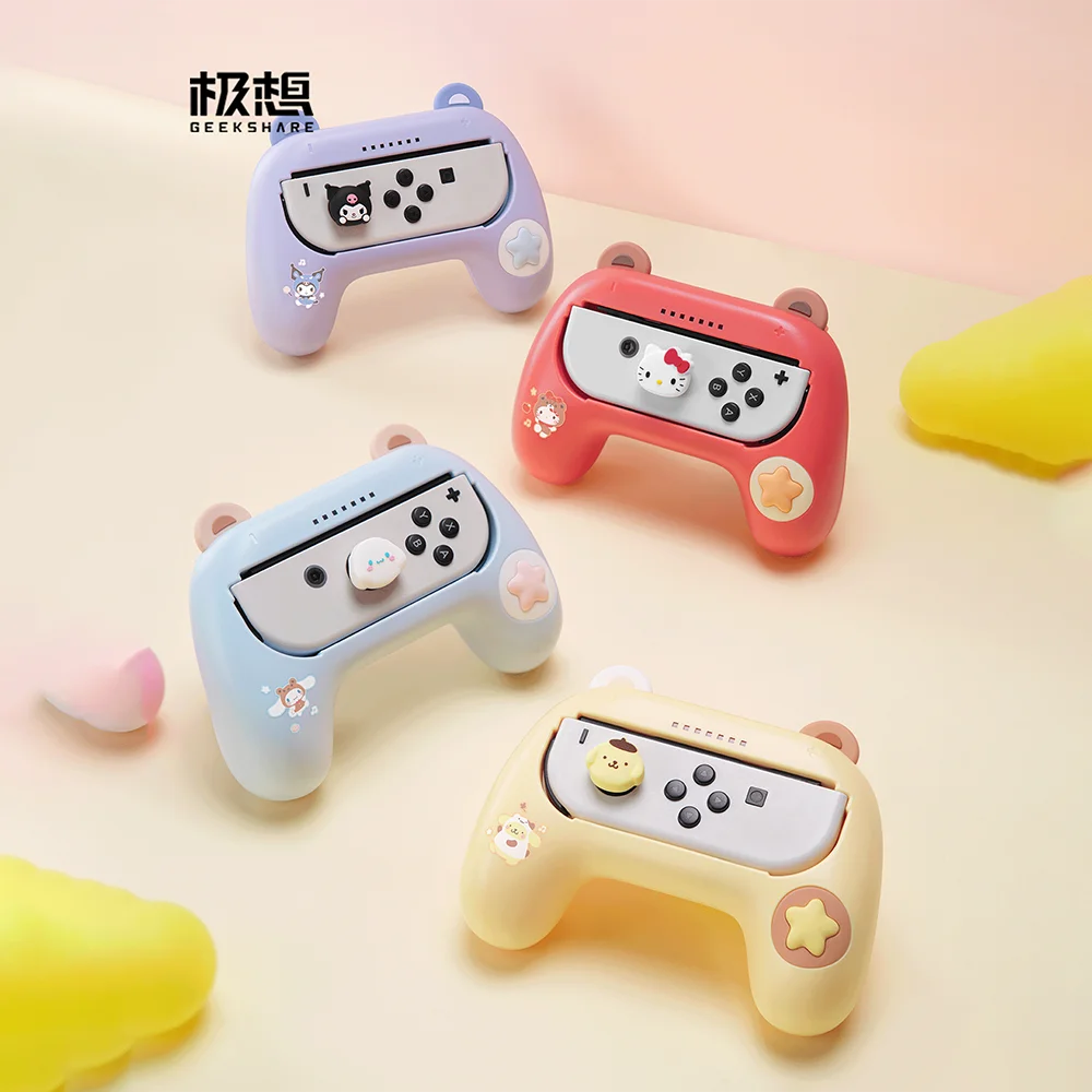 Sanrio Kuromi Hello Kitty Cinnamoroll Pompompurin Jc Controller Protective Case For Switch Joy-Con Switch Ns/Oled Protect Shell
Sanrio Kuromi Hello Kitty Cinnamoroll Pompompurin Jc Controller Protective Case For Switch Joy-Con Switch Ns/Oled Protect Shell