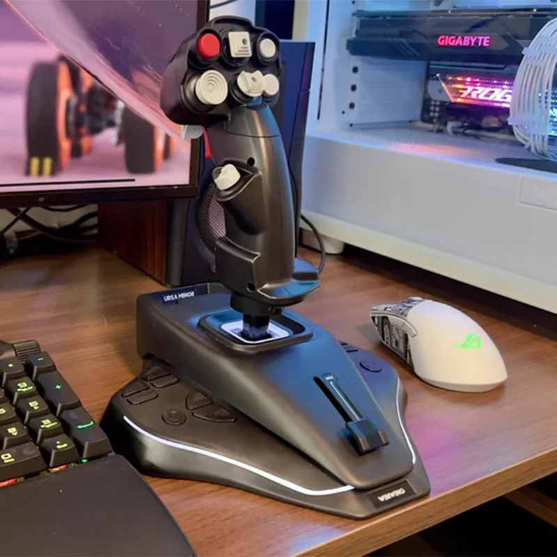 WINWING URSA MINOR Flight Joystick Left/Right hand Joystick Video Games Flight Simulator For DCS X-Plane MSFS2020
WINWING URSA MINOR Flight Joystick Left/Right hand Joystick Video Games Flight Simulator For DCS X-Plane MSFS2020