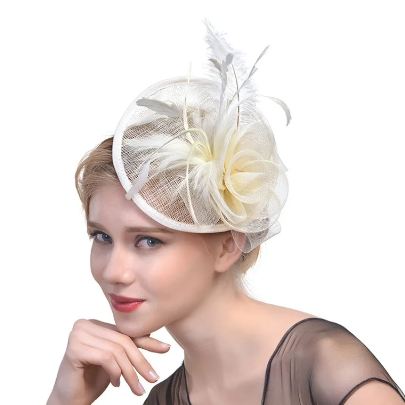 Vintage Cocktail Hat for Ladies Lace Straw Brim Adjustable Lightweight & Elegant Ideal for Banquet Mother of Bride Outfit
Vintage Cocktail Hat for Ladies Lace Straw Brim Adjustable Lightweight & Elegant Ideal for Banquet Mother of Bride Outfit