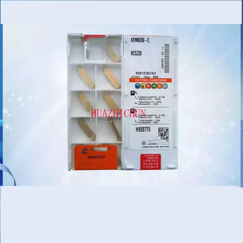 HUAZHICHUN 10 шт. Режущие пластины: KRMN200C, KRMN300-C, KRMN400-C, NC5330, PC530 
HUAZHICHUN 10 шт. Режущие пластины: KRMN200C, KRMN300-C, KRMN400-C, NC5330, PC530