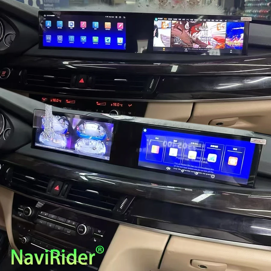 Car Radio For BMW X5 X6 5 Series F10 F11 2011-2017 Android Auto Screen CarPlay GPS Navigation Stereo Audio Video Player HeadUnit
Car Radio For BMW X5 X6 5 Series F10 F11 2011-2017 Android Auto Screen CarPlay GPS Navigation Stereo Audio Video Player HeadUnit