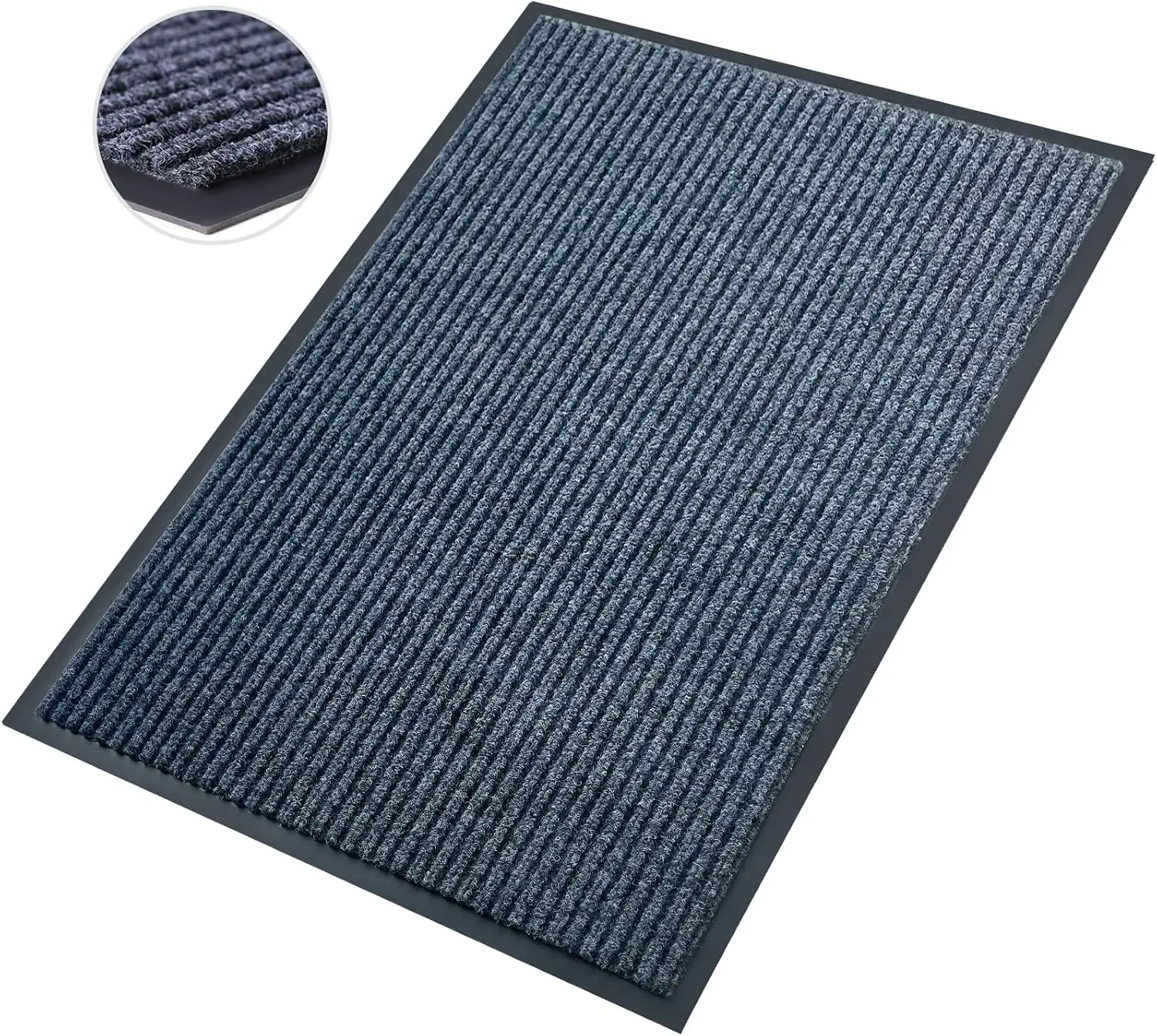 Heavy Duty 3'x4' Indoor Outdoor Door Mat, Waterproof Non-Slip Backing for All-Weather Entryway in Dark Gray
Heavy Duty 3'x4' Indoor Outdoor Door Mat, Waterproof Non-Slip Backing for All-Weather Entryway in Dark Gray