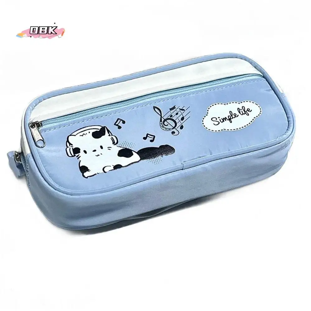 Large-capacity Music Cat Pencil Case Capybala Multifunctional Cartoon Cat Pen Bag Drawstring Cute Zipper Pencil Bag Student Kids
Large-capacity Music Cat Pencil Case Capybala Multifunctional Cartoon Cat Pen Bag Drawstring Cute Zipper Pencil Bag Student Kids