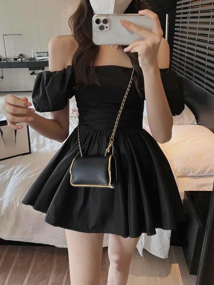 Black Short Party Women Pure Color Elegant Y2k Mini Kawaii Clothing Fairy Korean Dress Bodycon 2024 Summer Chic
Black Short Party Women Pure Color Elegant Y2k Mini Kawaii Clothing Fairy Korean Dress Bodycon 2024 Summer Chic