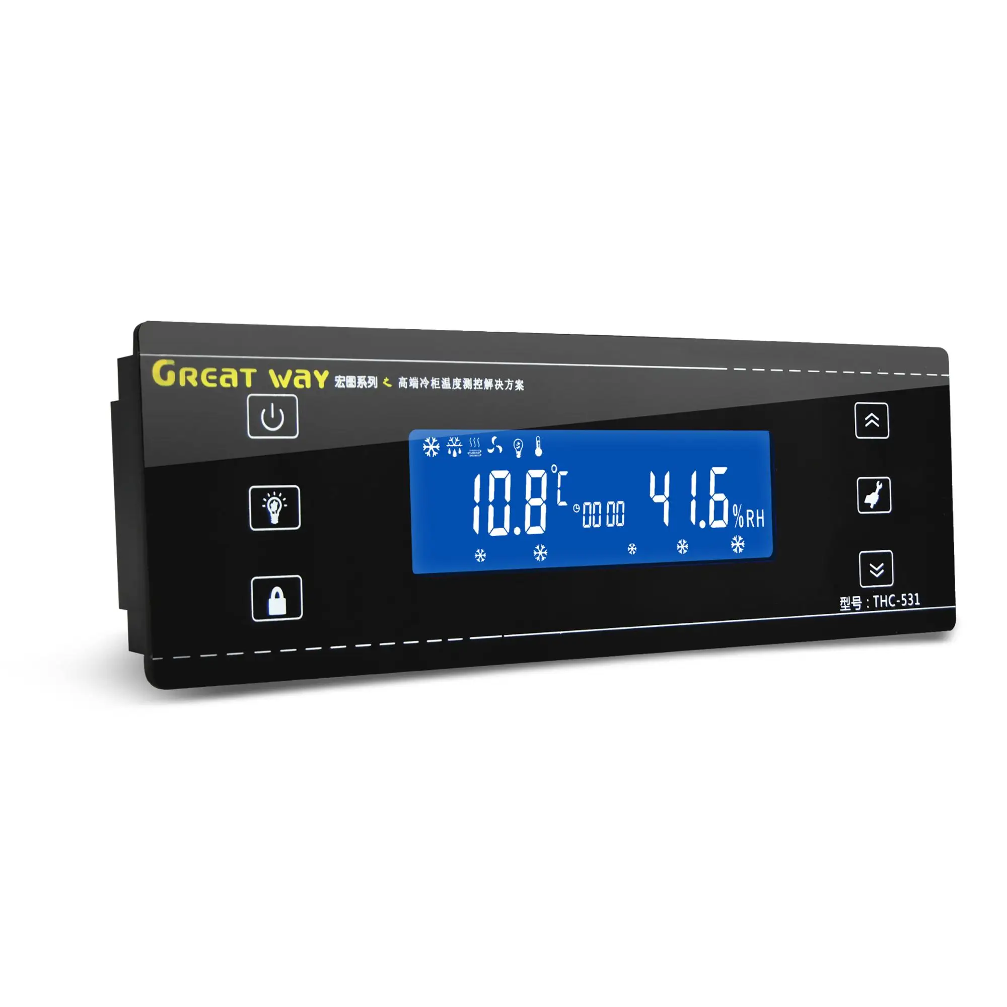 THC-531 LCD Display Drug Cool Cabinet Controller Temperature and Humdity Controller
THC-531 LCD Display Drug Cool Cabinet Controller Temperature and Humdity Controller