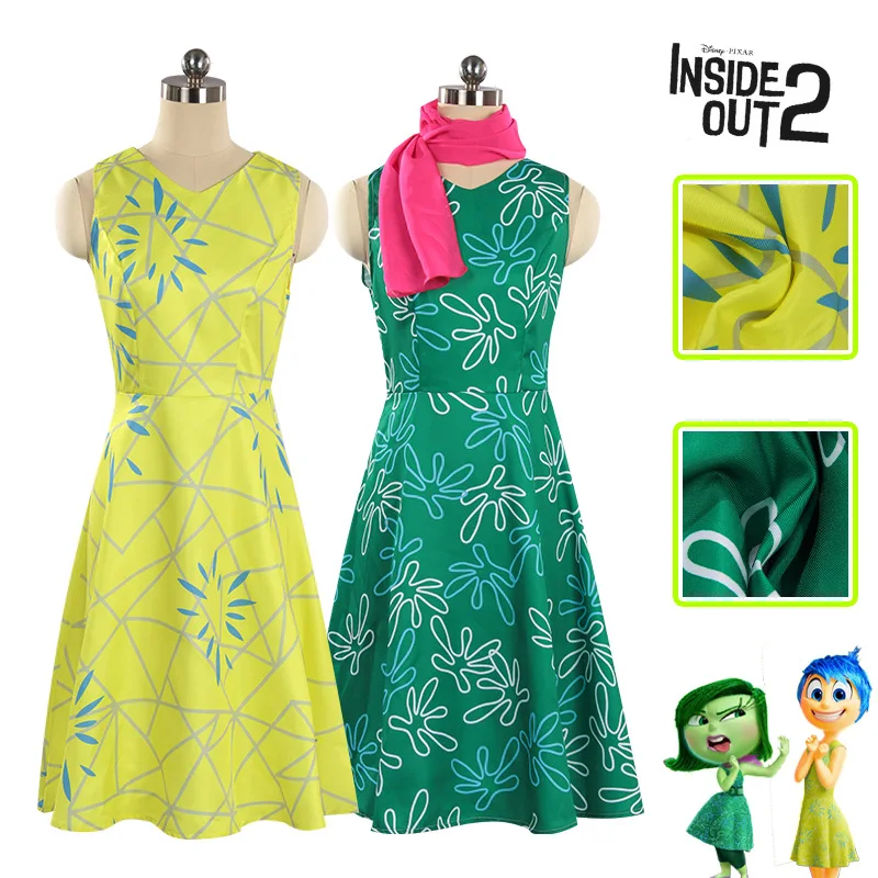 Inside Out 2 Disgust Joy Cosplay Costume Women Dress Uniform Suit Halloween Carnival Party Role Play Full Set for Adult Kids Cos
Inside Out 2 Disgust Joy Cosplay Costume Women Dress Uniform Suit Halloween Carnival Party Role Play Full Set for Adult Kids Cos
