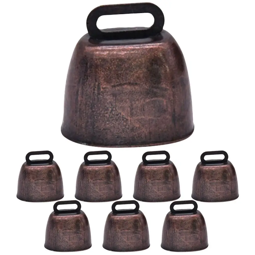 8 Pcs Iron Cow Bells Metal Livestock Hanging Decor Farming Accessories Animal Cattle Brass Pet Supplies Sturdy Outdoor
8 Pcs Iron Cow Bells Metal Livestock Hanging Decor Farming Accessories Animal Cattle Brass Pet Supplies Sturdy Outdoor