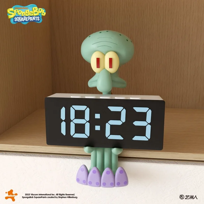 SpongeBo & Squidward LED Digital Alarm Clock Living Room Desktop Decoration, Housewarming Gift Ornament Anime Cartoon 2026 New
SpongeBo & Squidward LED Digital Alarm Clock Living Room Desktop Decoration, Housewarming Gift Ornament Anime Cartoon 2026 New