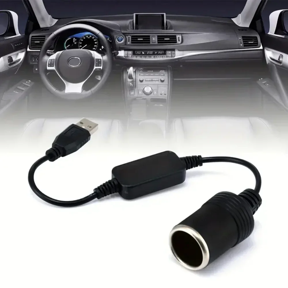 Adaptador de isqueiro, macho para fêmea soquete, acessórios eletrônicos do carro, conversor, 5V, 2A, USB para 12V, 1PC
Adaptador de isqueiro, macho para fêmea soquete, acessórios eletrônicos do carro, conversor, 5V, 2A, USB para 12V, 1PC