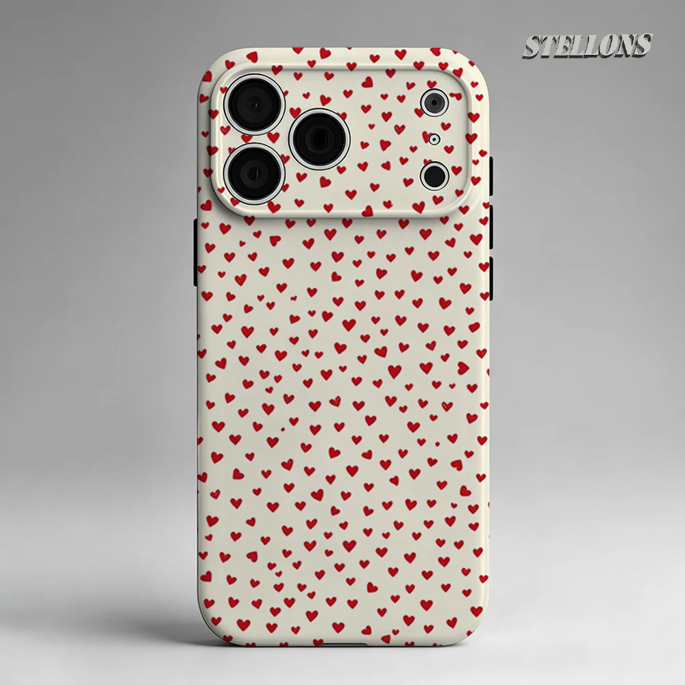 Tiny Red Hearts Phone Case For Magnetic Phone Case for IPhone 17 16 15 14 13 Pro Max Plus Single Double-layer tough Case
Tiny Red Hearts Phone Case For Magnetic Phone Case for IPhone 17 16 15 14 13 Pro Max Plus Single Double-layer tough Case