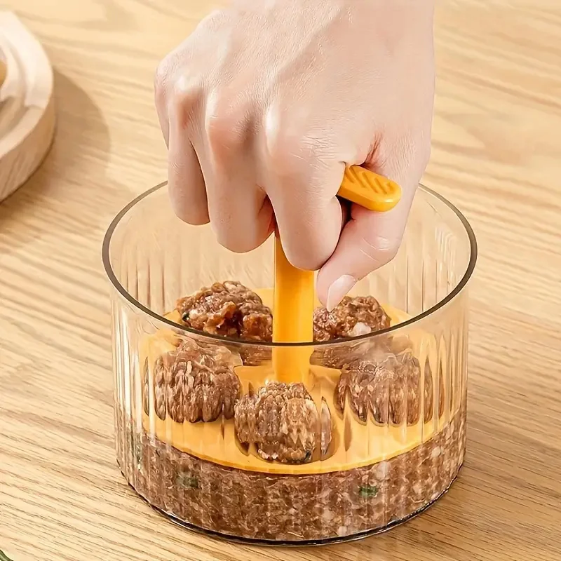 Household Hand Extrusion Rice-Meat Dumplings Machine Fish Ball Hand Integrated Molding Household Complementary Food Kitchen Tool
Household Hand Extrusion Rice-Meat Dumplings Machine Fish Ball Hand Integrated Molding Household Complementary Food Kitchen Tool