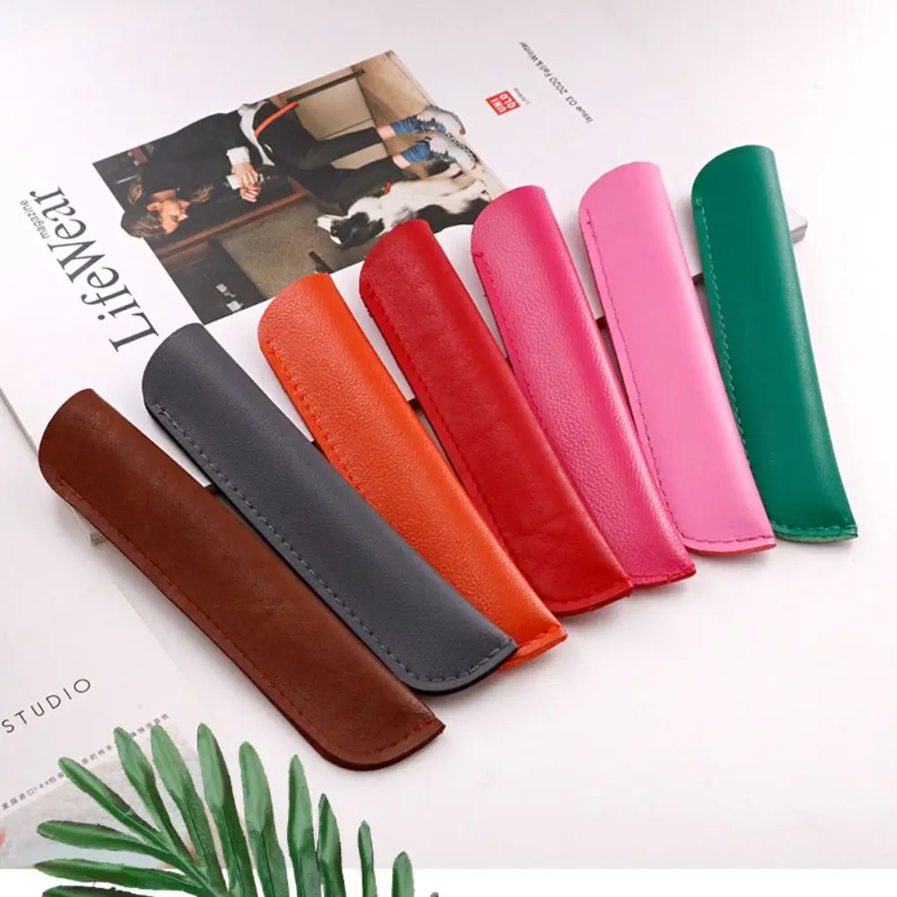 5PCS Sign Pen Cover Sign Pen Protective Sleeve Waterproof Desktop Organizer PU Leather Pencil Case Gifts Handcraft High-end
5PCS Sign Pen Cover Sign Pen Protective Sleeve Waterproof Desktop Organizer PU Leather Pencil Case Gifts Handcraft High-end