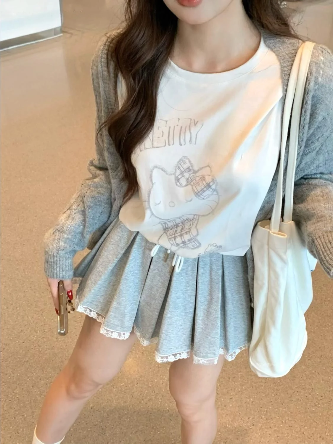 Хлопковый комплект, топ с рисунком Long Sve, женская базовая одежда, дорожная одежда, удобная дышащая корейская круглая футболка Ne
Хлопковый комплект, топ с рисунком Long Sve, женская базовая одежда, дорожная одежда, удобная дышащая корейская круглая футболка Ne