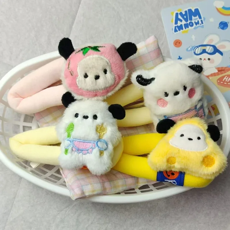 Kawaii Pochacco Sanrio Children Cute Cartoon Doll Hairpins Student Plush Hair Decoration Hair Clip Birthday Gift for Kids
Kawaii Pochacco Sanrio Children Cute Cartoon Doll Hairpins Student Plush Hair Decoration Hair Clip Birthday Gift for Kids