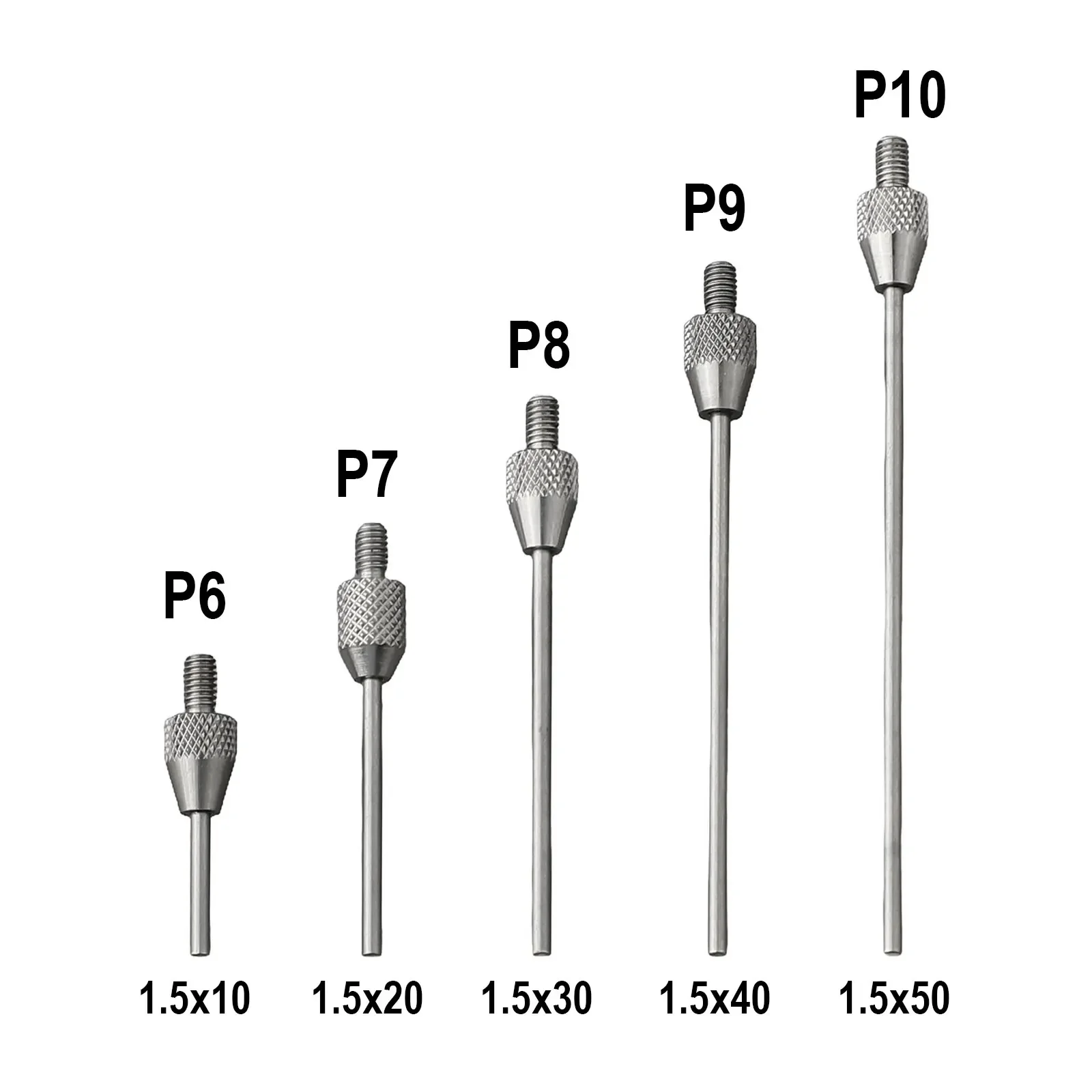 Dial Digital Test Indicator Contact Point Stem Rod Depth Gauge Measurer Tool Set Gauge Contact Point Measuring Tools Accessory
Dial Digital Test Indicator Contact Point Stem Rod Depth Gauge Measurer Tool Set Gauge Contact Point Measuring Tools Accessory