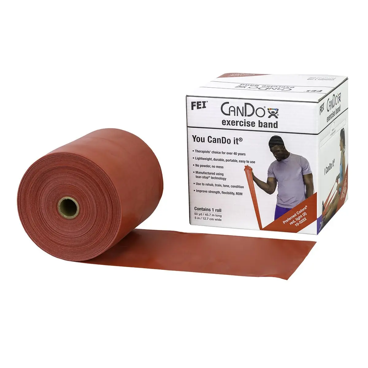 Lightweight Exercise Band, 50 Yards Red, Adjustable Resistance for Home Gym Workouts
Lightweight Exercise Band, 50 Yards Red, Adjustable Resistance for Home Gym Workouts