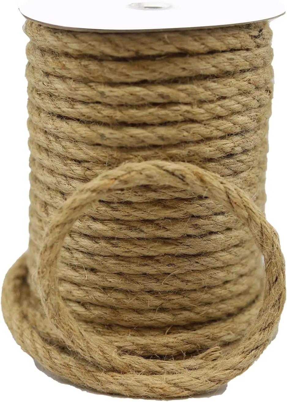 Natural Sisal Rope for Cat Scratcher, 1/4" x 33ft, Cat Tree Replacement, DIY
Natural Sisal Rope for Cat Scratcher, 1/4" x 33ft, Cat Tree Replacement, DIY