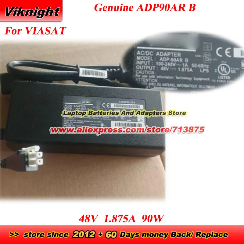 Оригинальный адаптер переменного тока 48 В, 1,875 А, 90 Вт ADP90AR B для VIASAT RG1000 WIFI ROUNTER DATA MODEM с Molex 2 контактами
Оригинальный адаптер переменного тока 48 В, 1,875 А, 90 Вт ADP90AR B для VIASAT RG1000 WIFI ROUNTER DATA MODEM с Molex 2 контактами