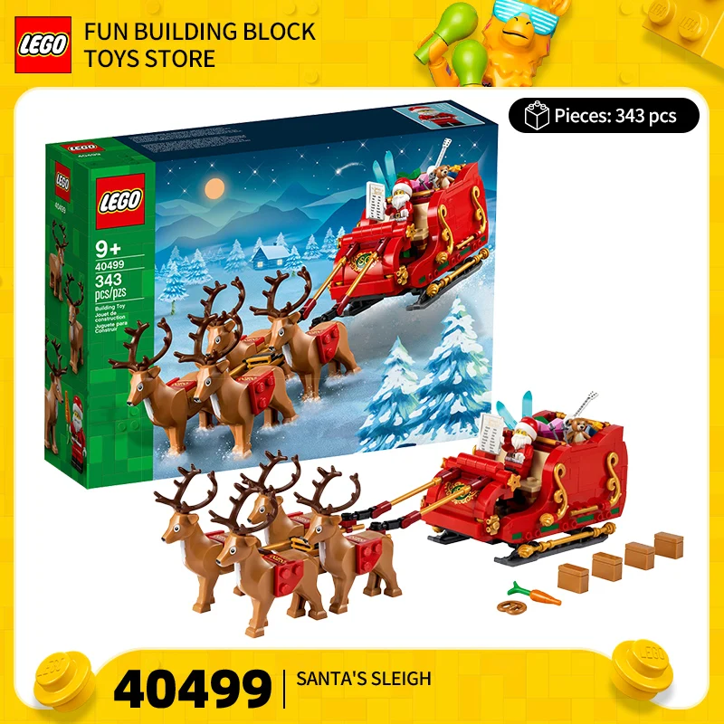 LEGO 40499 Santa's Reindeer Sled Vehicle for Boys and Girls - Educational Building Block Christmas Gift
LEGO 40499 Santa's Reindeer Sled Vehicle for Boys and Girls - Educational Building Block Christmas Gift