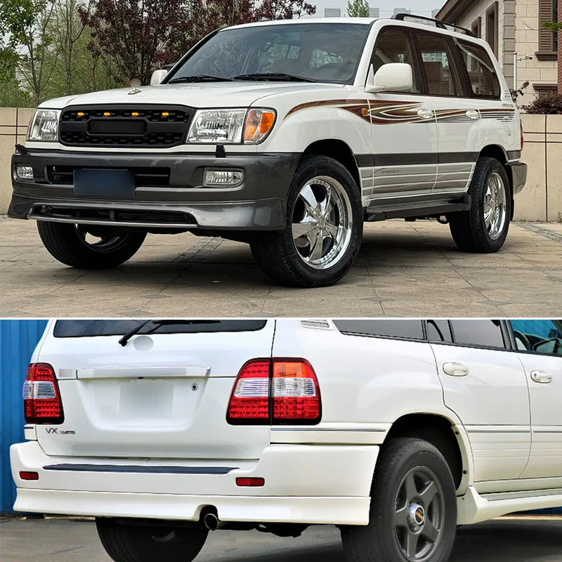 Подходит для Toyota LC100/Lexus LX470 1998-2007, аксессуары для переднего и заднего бампера
Подходит для Toyota LC100/Lexus LX470 1998-2007, аксессуары для переднего и заднего бампера