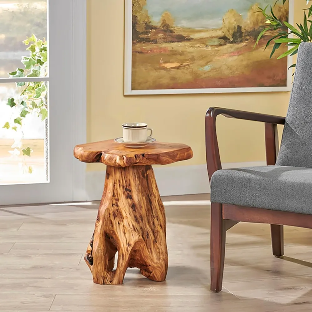Greenage Cedar Roots Plant Stand Tree Stump End Table 13.5 x 16 x 19 H Wooden Live Edge Side Table for Living Room Bedroom Home
Greenage Cedar Roots Plant Stand Tree Stump End Table 13.5 x 16 x 19 H Wooden Live Edge Side Table for Living Room Bedroom Home