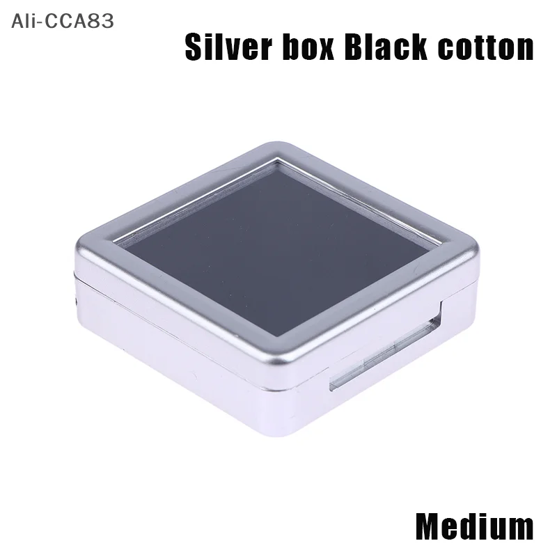 (YY)1Pc 2025 New Transparent Top Lid Storage Box Coin Jewelry Display Storage Crafts Show Case Holder Container Storage Tool 
(YY)1Pc 2025 New Transparent Top Lid Storage Box Coin Jewelry Display Storage Crafts Show Case Holder Container Storage Tool