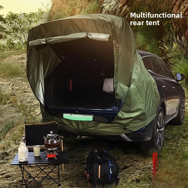 Spot Outdoor Cross-border Outdoor Rear Tent Camping Canopy Roof Extension Tent Shading Sun Protection Rain Protection
Spot Outdoor Cross-border Outdoor Rear Tent Camping Canopy Roof Extension Tent Shading Sun Protection Rain Protection