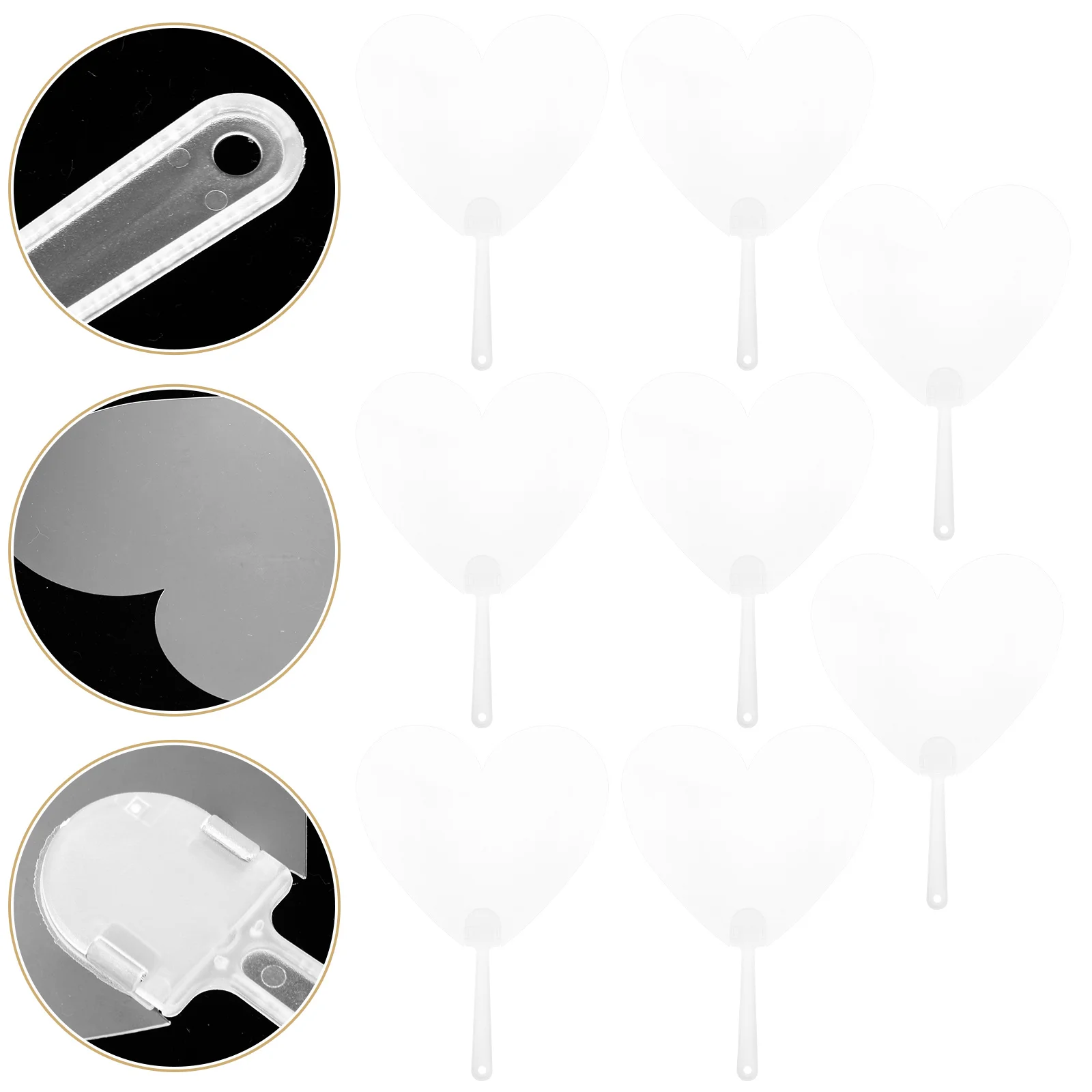 8 Pcs Blank Round Fan Transparent Fans Graffiti Children Painting Portable DIY Pvc Plastic Hand
8 Pcs Blank Round Fan Transparent Fans Graffiti Children Painting Portable DIY Pvc Plastic Hand