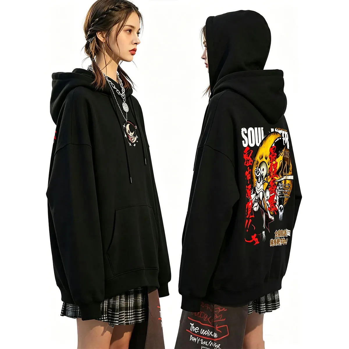 Hot Sale Anime Soul Eater Asura Graphic Hoodie Men Women Fashion Retro Manga Streetwear Men's Vintage Oversized Pulover Hoodies
Hot Sale Anime Soul Eater Asura Graphic Hoodie Men Women Fashion Retro Manga Streetwear Men's Vintage Oversized Pulover Hoodies