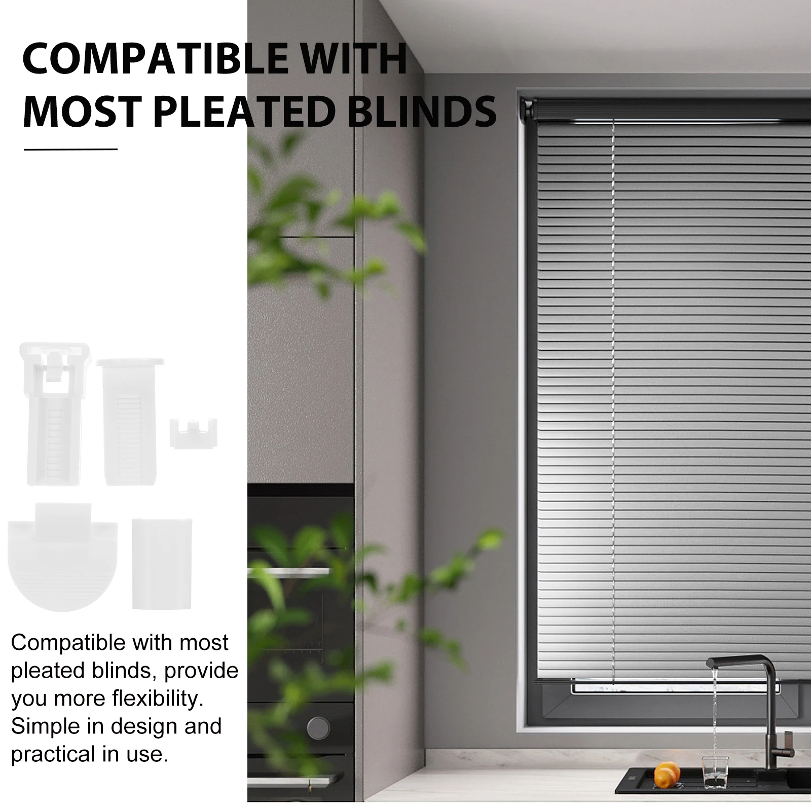 32pcs Pleated Replacement Parts Plastic Tabs Pom Material Easy Fix Venetian Supplies Repair Parts Vertical Blind Repair
32pcs Pleated Replacement Parts Plastic Tabs Pom Material Easy Fix Venetian Supplies Repair Parts Vertical Blind Repair