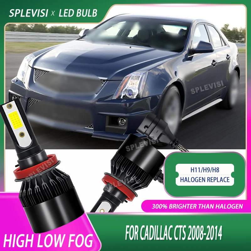 Tough & Durable Car LED High Low Fog Light H11/H9 Fan Cooled Tough & Durable For Cadillac CTS 2008 2009 2010 2011 2012 2013 2014
Tough & Durable Car LED High Low Fog Light H11/H9 Fan Cooled Tough & Durable For Cadillac CTS 2008 2009 2010 2011 2012 2013 2014