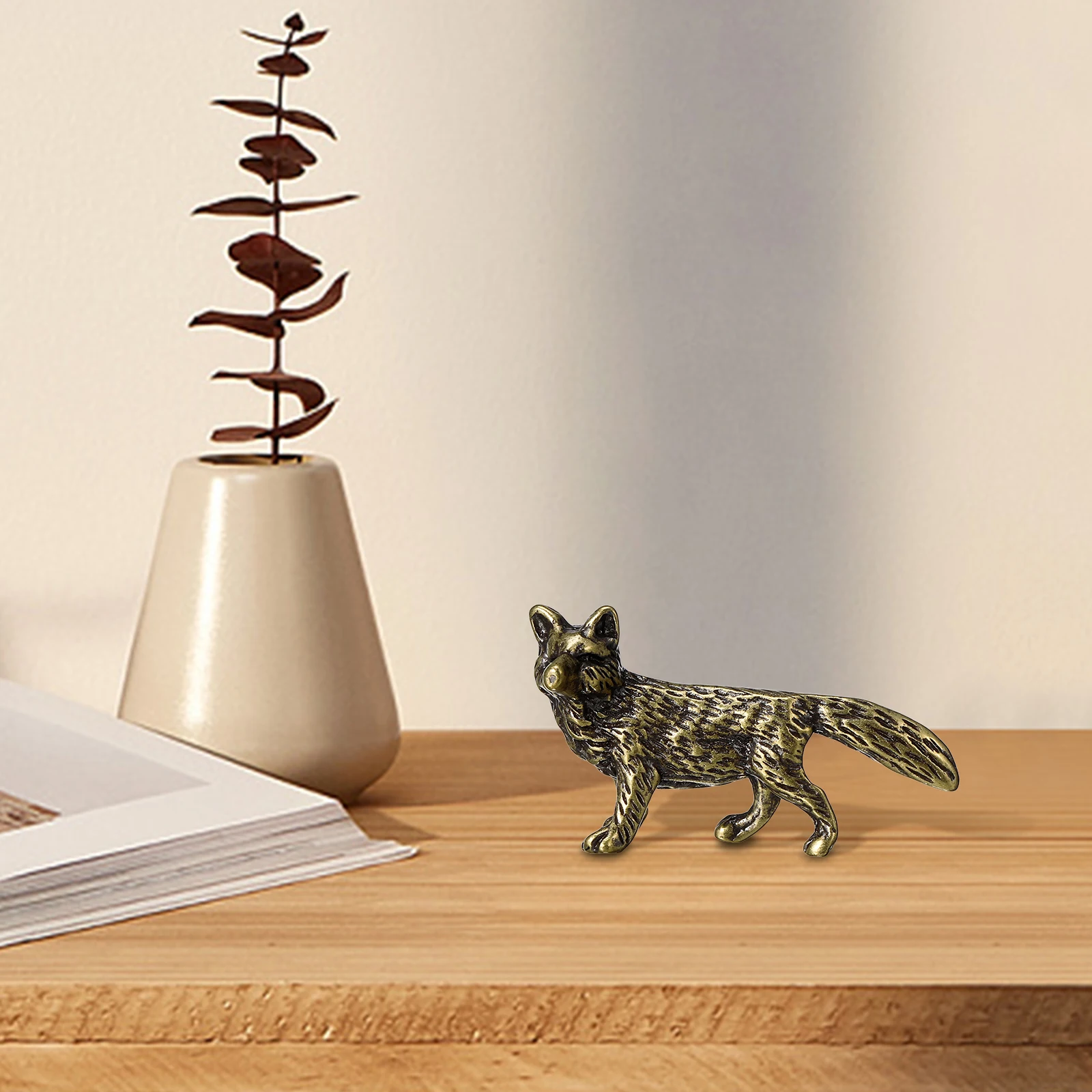 Little Fox Ornament Vintage Decor Miniature Brass Animal Figurines Figures Animals Accessories Baby
Little Fox Ornament Vintage Decor Miniature Brass Animal Figurines Figures Animals Accessories Baby