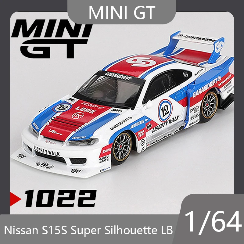 MINIGT 1:64 Nissan S15 Silvia Super Silhouette LB # 1022 Alloy Die Casting Car Model Collection Desktop Ornament
MINIGT 1:64 Nissan S15 Silvia Super Silhouette LB # 1022 Alloy Die Casting Car Model Collection Desktop Ornament