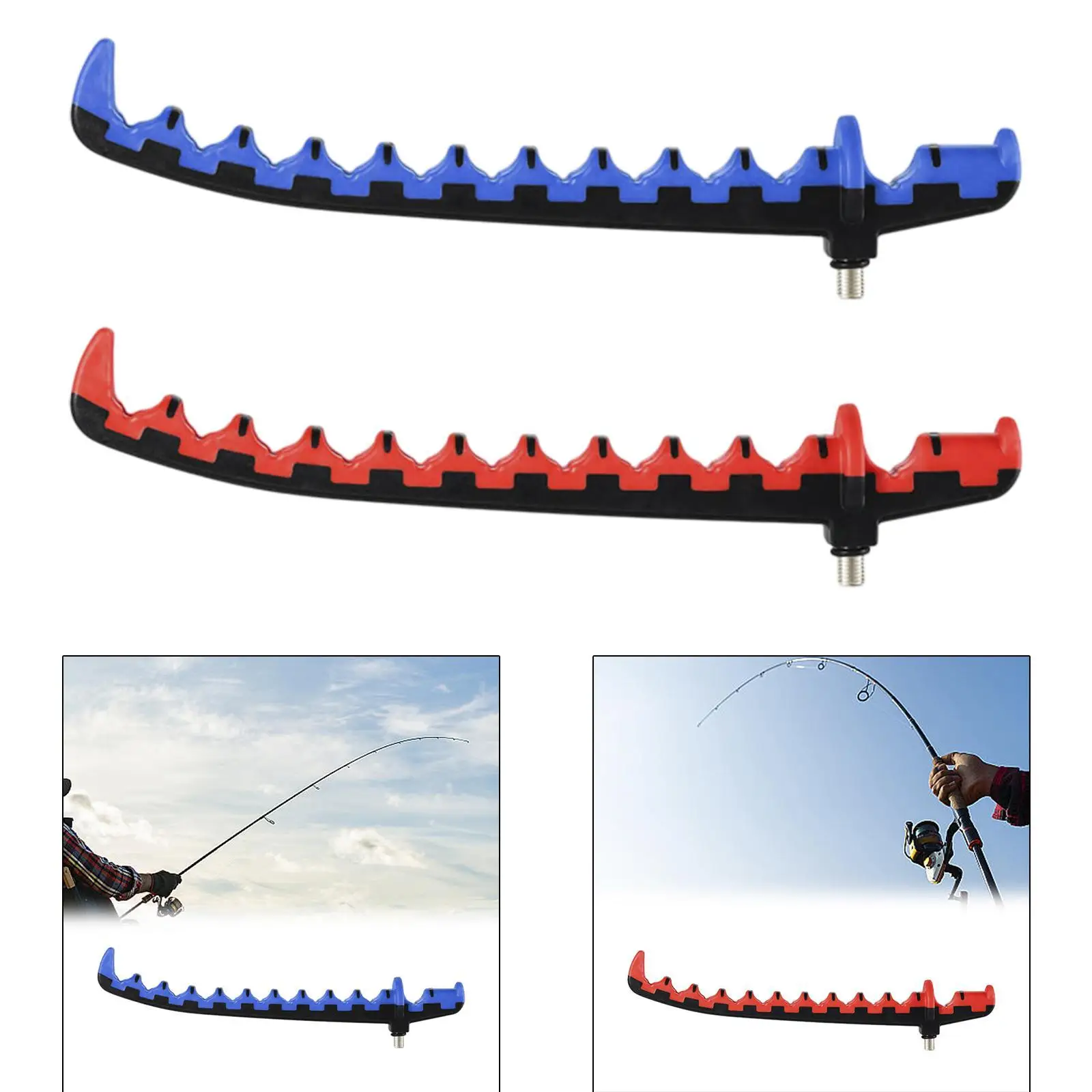 Fishing Pole Bracket Head Pole Rest Head Bracket Easy to Install Lightweight Adjustable Fishing Pole Rack for Fishing Tool
Fishing Pole Bracket Head Pole Rest Head Bracket Easy to Install Lightweight Adjustable Fishing Pole Rack for Fishing Tool