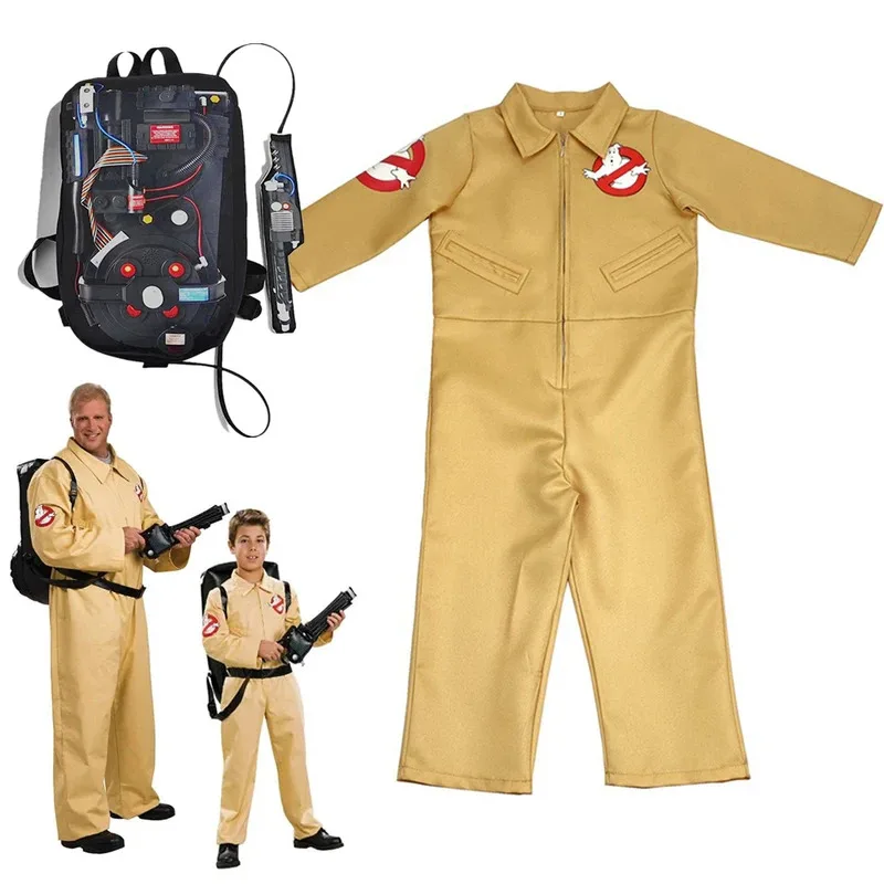 Ghostbusters Movie Kids Adults Cosplay Costume with Proton Pack Halloween Christmas Carnival Theme Party Clothes Fans Collection
Ghostbusters Movie Kids Adults Cosplay Costume with Proton Pack Halloween Christmas Carnival Theme Party Clothes Fans Collection