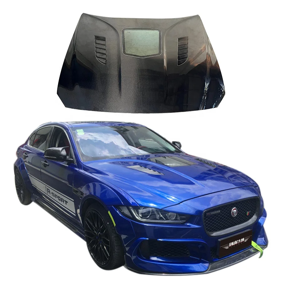 Carbon Fiber Bonnet for Jaguar XE X760 2015-2019 Transparent Glass Hood Body Kit Perfect Fitment
Carbon Fiber Bonnet for Jaguar XE X760 2015-2019 Transparent Glass Hood Body Kit Perfect Fitment