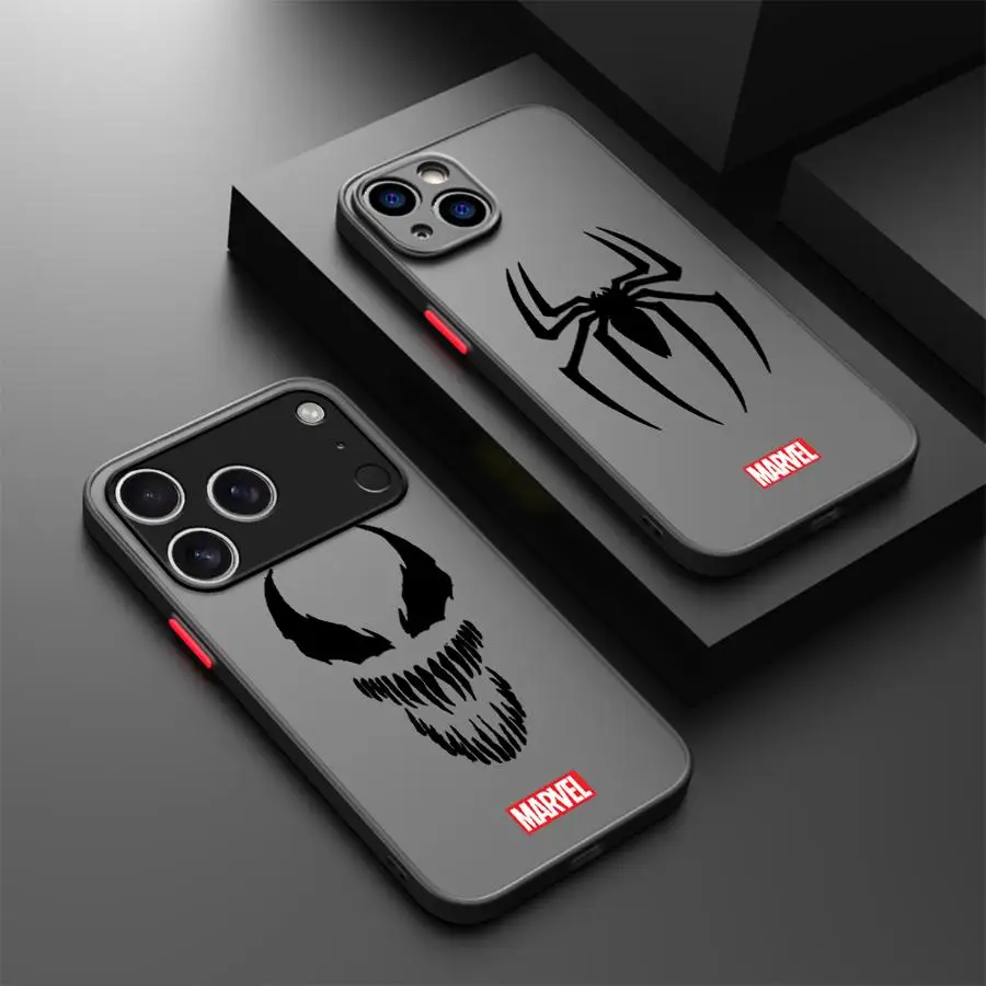 Back Phone Cover Case for iPhone 17 Pro Max 13 Mini 14 17e 12 7 8 SE Air 16 Plus 15 XS XR 11 Marvel Spiderman Venom
Back Phone Cover Case for iPhone 17 Pro Max 13 Mini 14 17e 12 7 8 SE Air 16 Plus 15 XS XR 11 Marvel Spiderman Venom