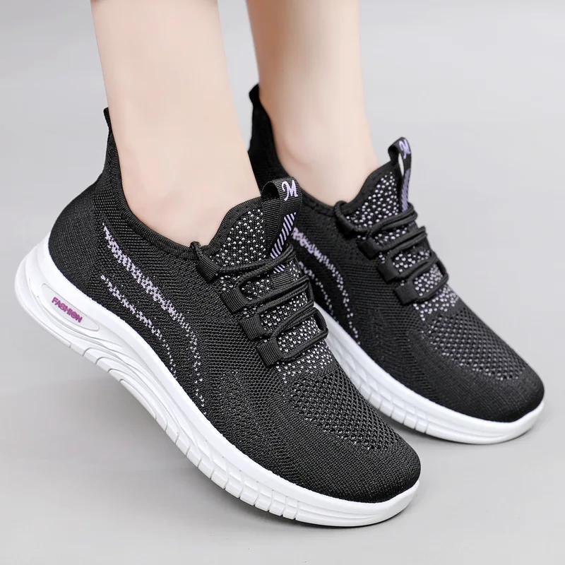 Sneakers for Women 2025 Spring Mesh Breathable Lightweight Vulcanized Shoes Versatile Casual Soft-soled Running Shoes for Women
Sneakers for Women 2025 Spring Mesh Breathable Lightweight Vulcanized Shoes Versatile Casual Soft-soled Running Shoes for Women