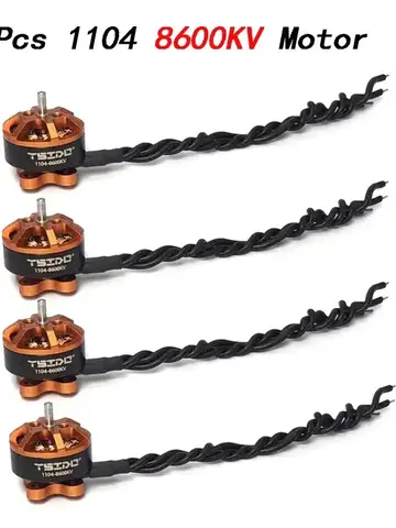 4PCS YSIDO 1103 1104 1204 1303 1404 1505 1604 Brushless Motor for RC FPV Fixed-wing Racing Drone RC Quadcopter RC Accessories