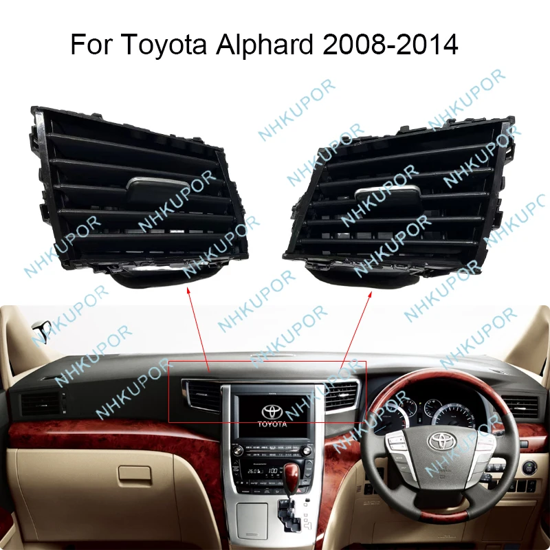Air Conditioning Outlet Dash Panel Grille Cover Frame Kit For Toyota Alphard RHD 2008 2009 2010 2011 2012 2013 2014
Air Conditioning Outlet Dash Panel Grille Cover Frame Kit For Toyota Alphard RHD 2008 2009 2010 2011 2012 2013 2014