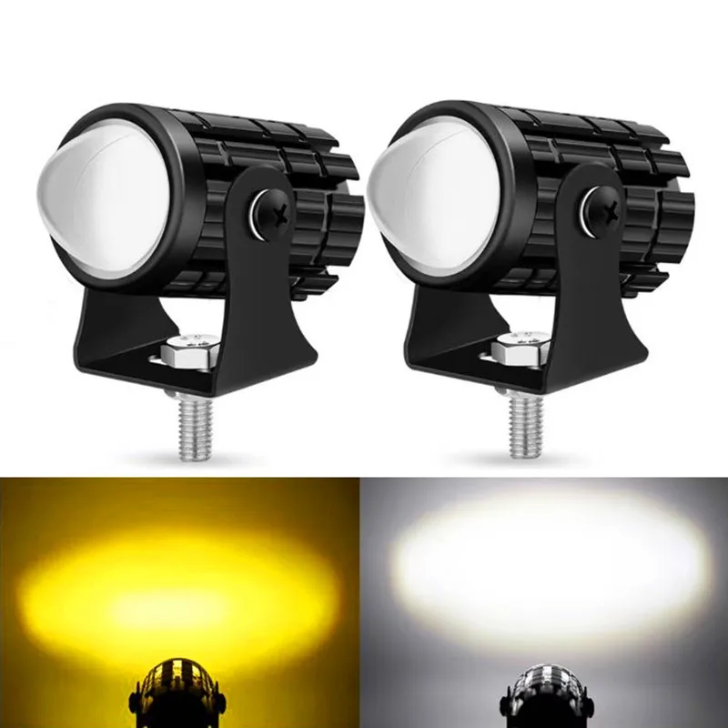 Universal Motorcycles Headlight Fog Light Led Lamp White Yellow high And beam Headlight Work Spot Lamp Waterproof Super Bright
Universal Motorcycles Headlight Fog Light Led Lamp White Yellow high And beam Headlight Work Spot Lamp Waterproof Super Bright